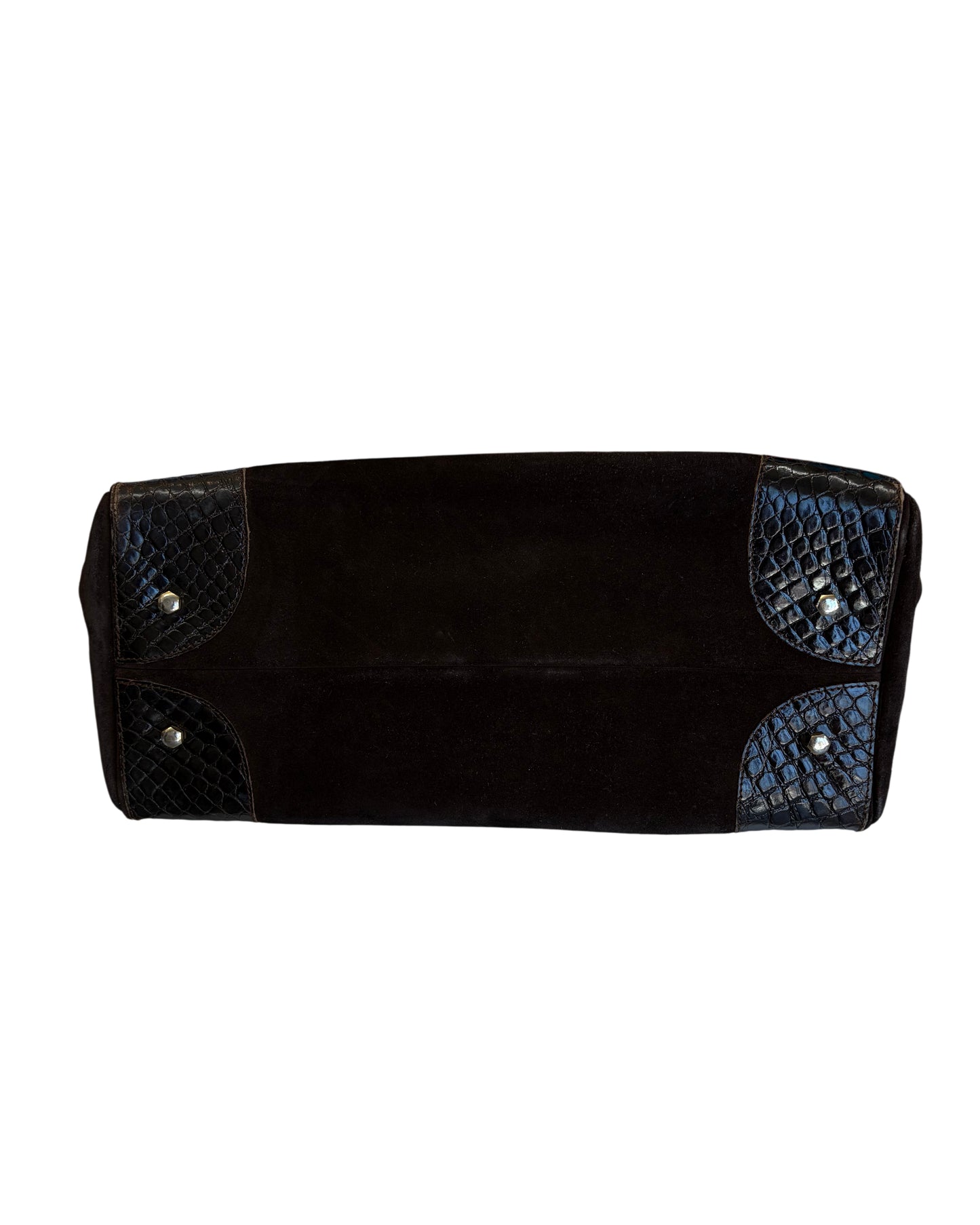 1970's Rossi e Rossi Suede Doctor’s Bag