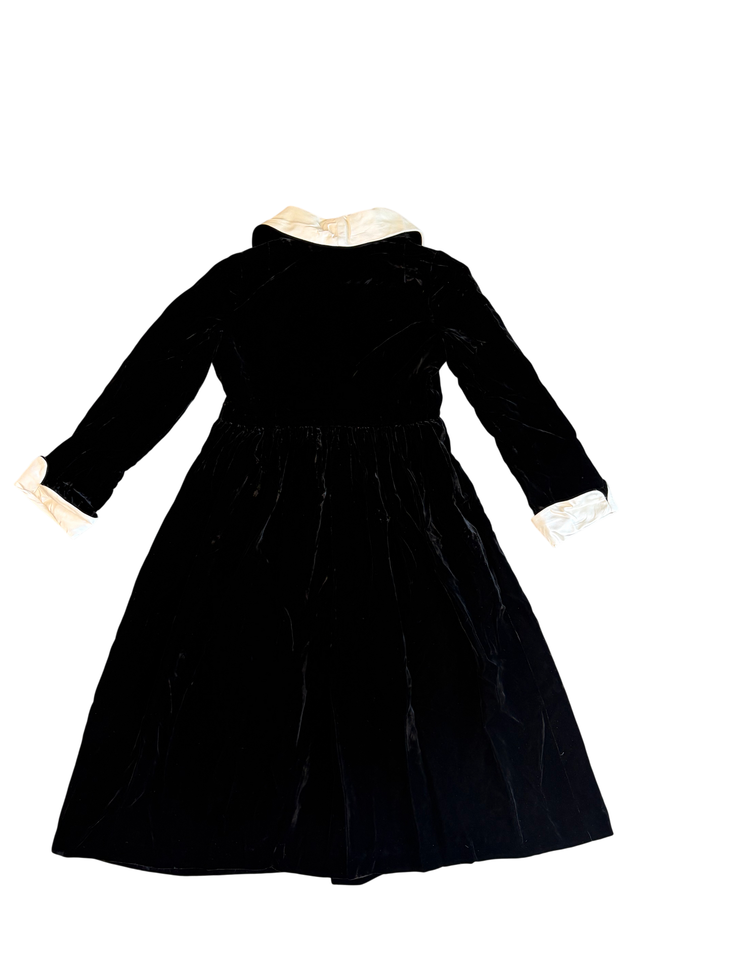 1970's Beene Bazaar Silk Velvet Dress / Duster