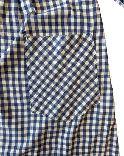 1970's Gingham Cotton Dress
