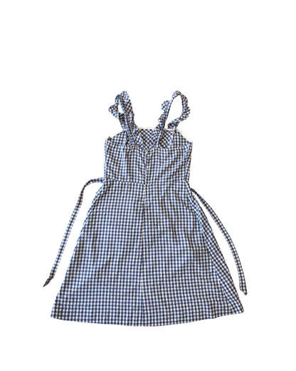 1970's Gingham Cotton Dress
