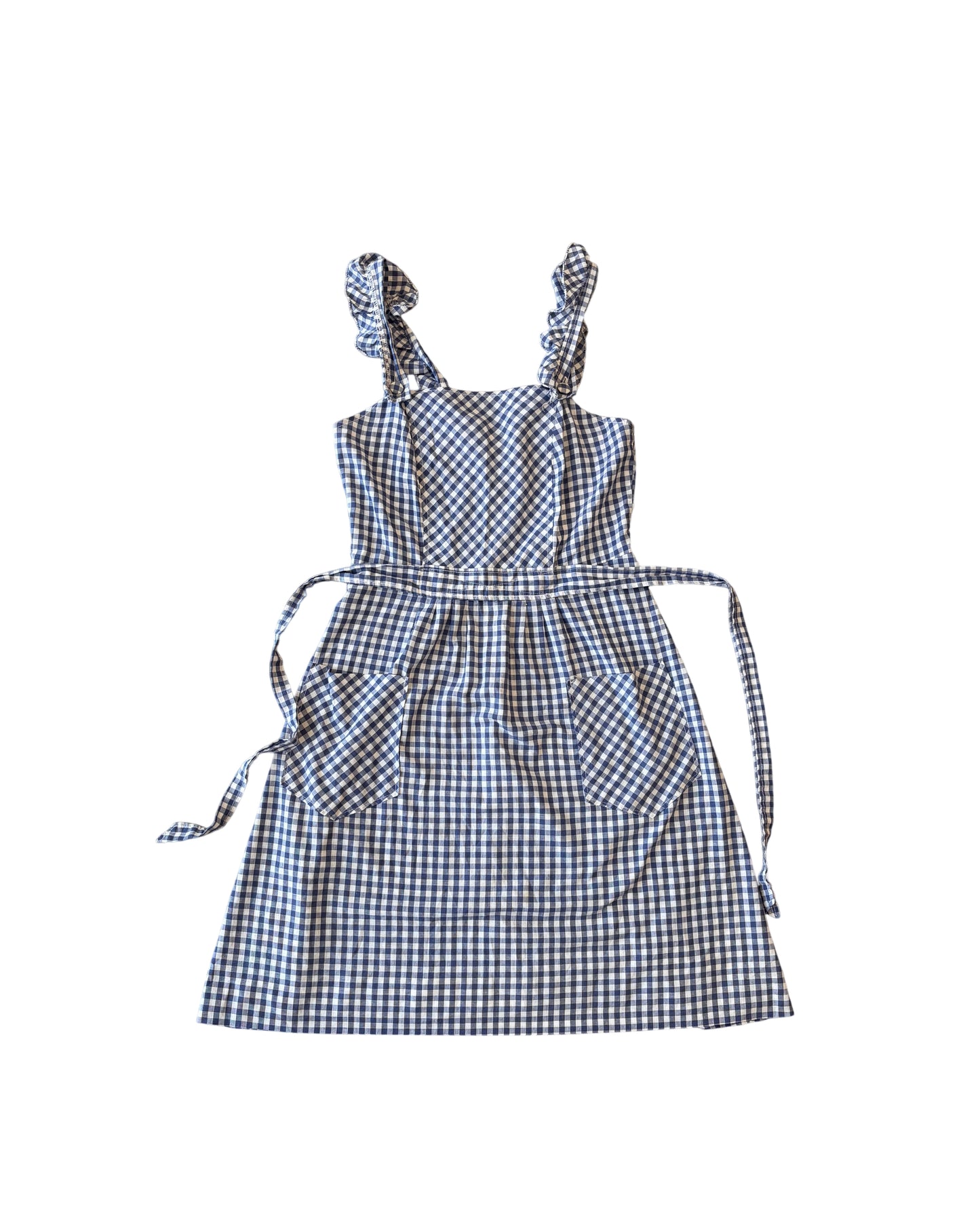 1970's Gingham Cotton Dress