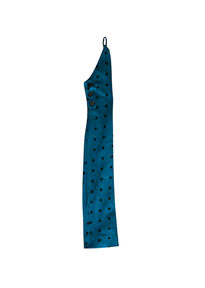 Romeo Gigli Teal Gloves
