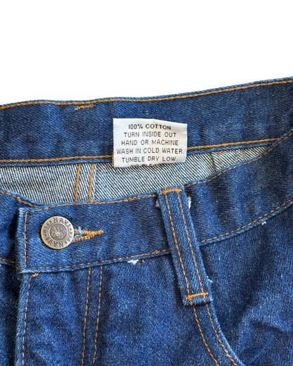 1970's Navi Dark Denim