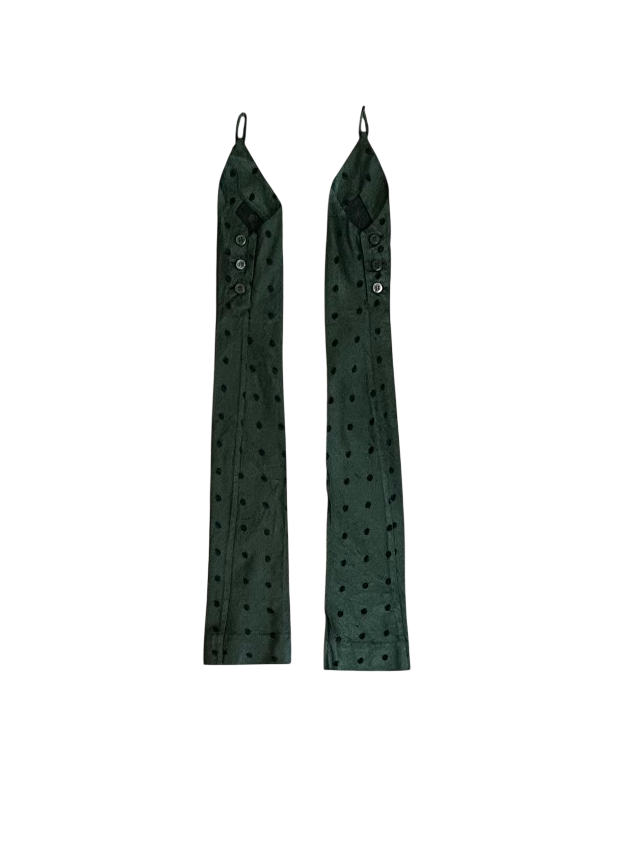 Romeo Gigli Green Gloves