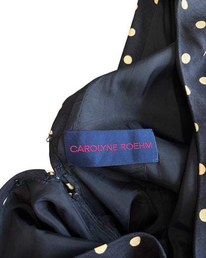 Carolyne Roehm Polk Dot Dress
