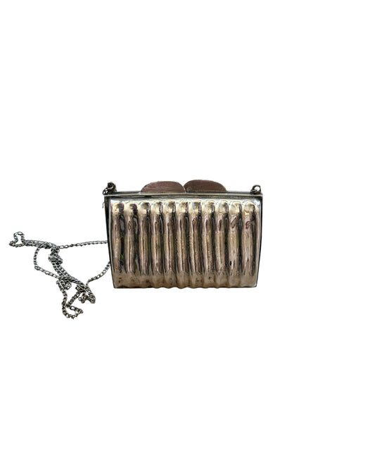 Vintage Italian Metal Evening Bag