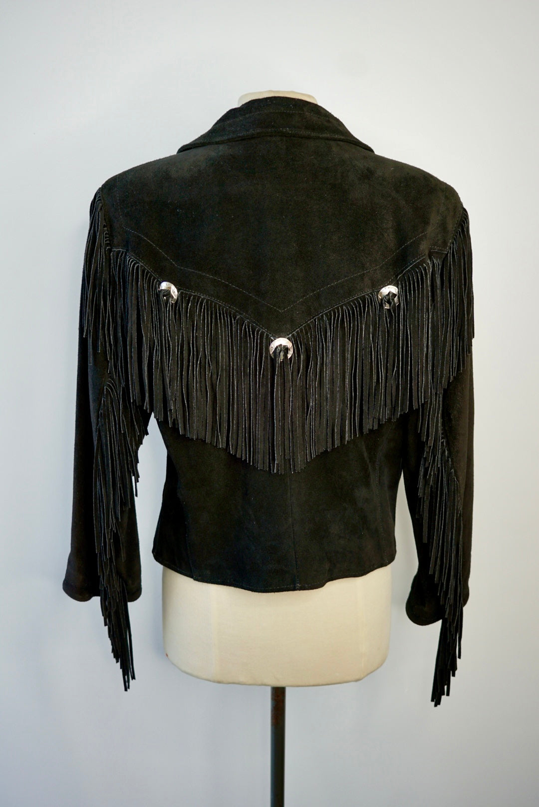 Suede Fringe Western Jacket