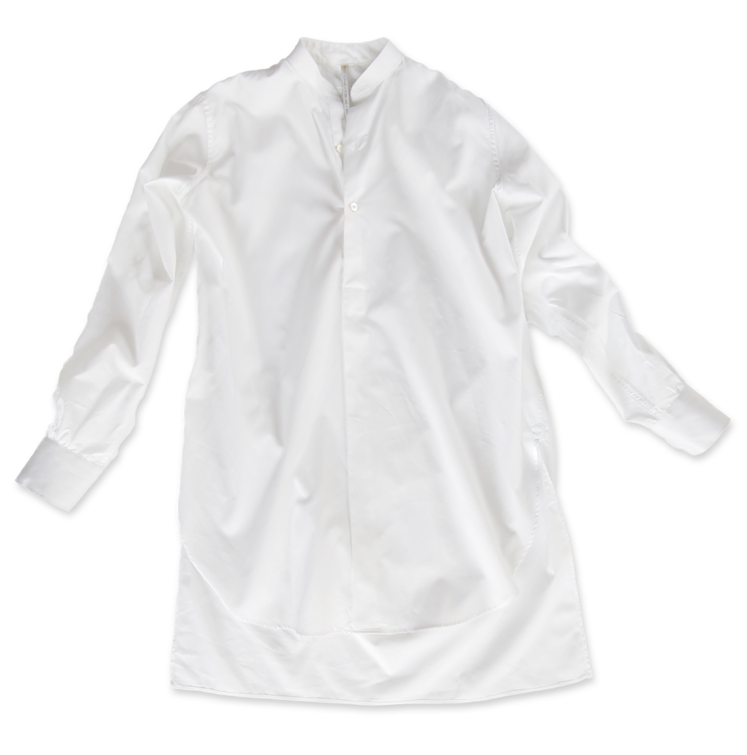 White Pull-Over Shirt