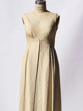 Load image into Gallery viewer, 1960’s Galanos Champagne Crepe Chenille Gown
